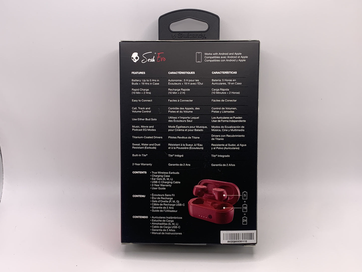 Skull Candy Sesh Evo (Red)