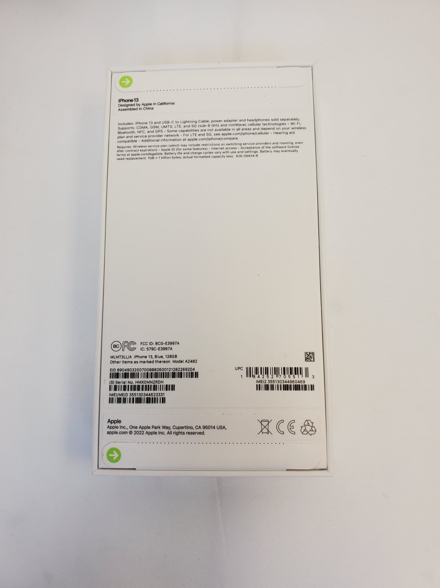 iPhone 13 128GB Blue ATT