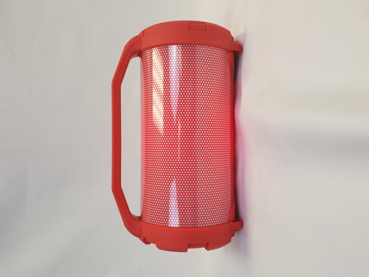 Max Power Party Speaker w/Disco Lights (Red)